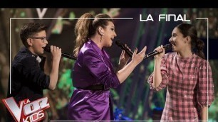 'Niña Pastori y los talents de David Bisbal cantan \'La mudanza\' | Final | La Voz Kids Antena 3 2019'