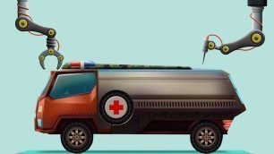 'Ambulance | Modification Garage Truck Futuristic Vehicles | kids channel'