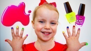 'Gaby Pretend Play with colorful Kids MakeUp and Baby Doll Toys'