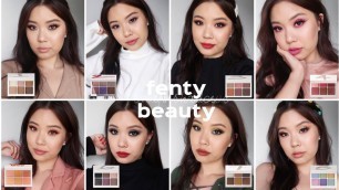 'FENTY BEAUTY SNAP SHADOWS ⋆ 8 Looks, Review + Colourpop Comparisons!'