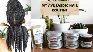 'Extreme Hair Growth & Moisture Regimen|How I Use my Ayurvedic Hair Spray & Growth Oil|LimitlessBloom'