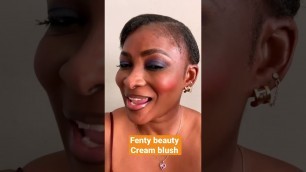 'Fenty beauty cream blush, worth the hype??? #shorts #fentybeauty'