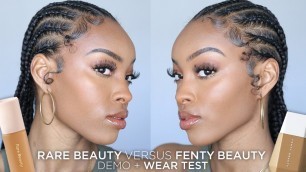 'RARE BEAUTY vs. FENTY BEAUTY: WHICH ONE IS BETTER? | Slim Reshae'