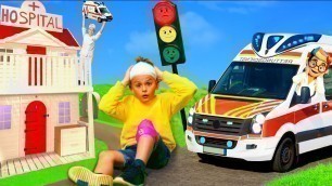 'The Kids find out about Traffic Safety with an Ambulance'