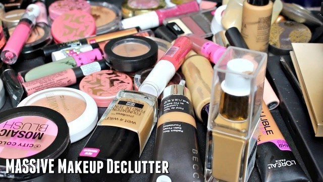 'MASSIVE Makeup Declutter: Tarte, Anastasia Beverly Hills, MAC, Jeffree Starr, and MORE!'