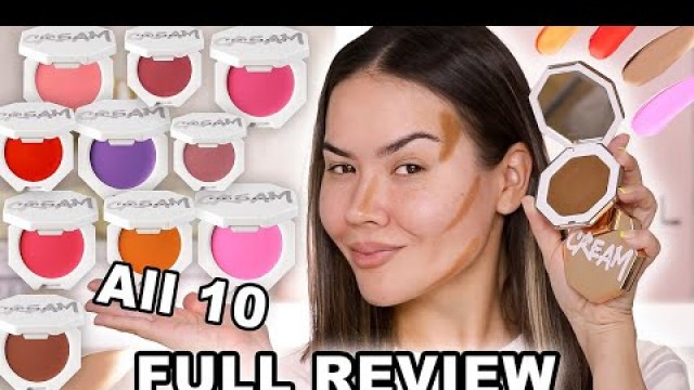 'NEW** FENTY BEAUTY CREAM BLUSH & BRONZER REVIEW | Maryam Maquillage'