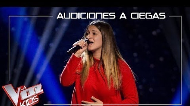 'Giada Alessio canta \'Rise up\' | Audiciones a ciegas | La Voz Kids Antena 3 2019'