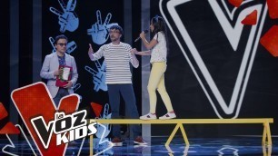 'Entrenamiento de Vannesa del Equipo Cepeda | La Voz Kids Colombia 2019'