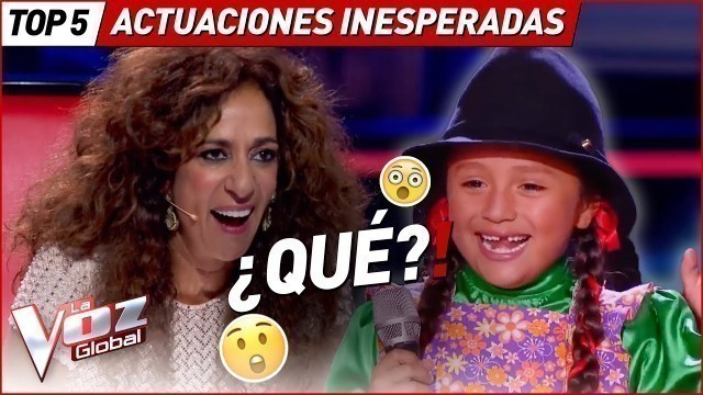 'NADIE se esperaba estas ASOMBROSAS actuaciones en La Voz Kids'