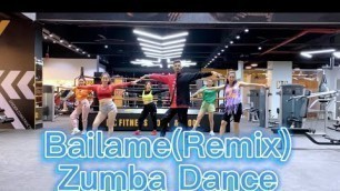 'Bailame (Remix) By Nacho , Yandel ,Bad Bunny | Zumba fitness | #bailame #Nacho #yandel #badbunny'