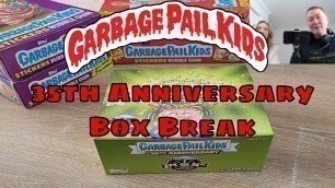 'Garbage Pail Kids - 35th Anniversary - Box Break!'