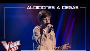 'Miguel Martín canta \'Caresse sur l\'ocean\' | Audiciones a ciegas | La Voz Kids Antena 3 2019'