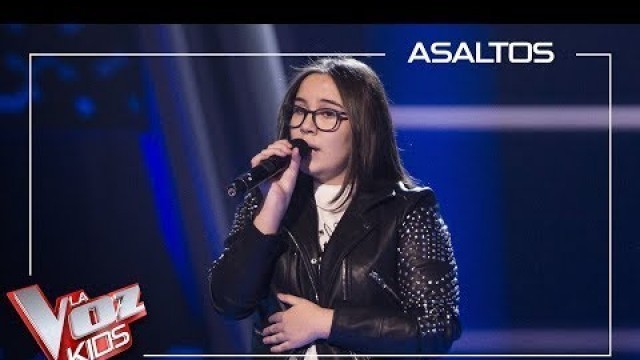 'Ana Escudero canta \'Beautiful\' | Asaltos | La Voz Kids Antena 3 2019'