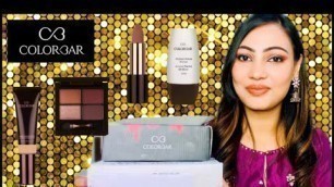 'One Brand Makeup Tutorial | Try on Haul & Review : Colorbar Makeup Products'