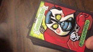 '2019 Garbage Pail Kids “Revenge of the Horror-ible” Sketch Cards Inserts by Victor Moreno'