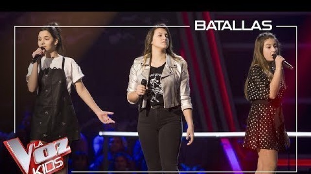 'Giada, Alba y Adriana cantan \'Homeless\' | Batallas | La Voz Kids Antena 3 2019'