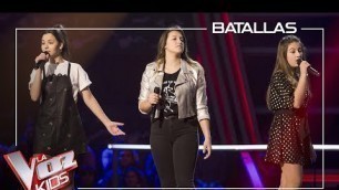 'Giada, Alba y Adriana cantan \'Homeless\' | Batallas | La Voz Kids Antena 3 2019'