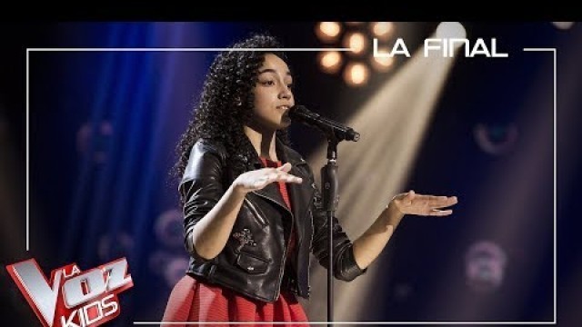 'Aysha Bengoetxea canta \'She used to be mine\' | Final | La Voz Kids Antena 3 2019'