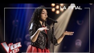 'Aysha Bengoetxea canta \'She used to be mine\' | Final | La Voz Kids Antena 3 2019'