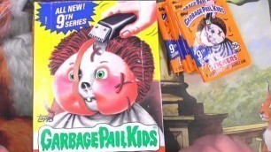 'Garbage Pail Kids OS9 Packs opened, GPK collection builder #8'