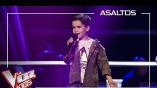 'Daniel García canta \'El patio\' | Asaltos | La Voz Kids Antena 3 2019'