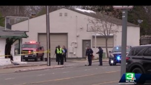 '14 kids taken to the hospital by ambulance after vehicle crashes into preschool in Shasta County'