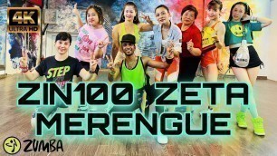 'Zin100 Zeta Merengue | Nacho | Zumba fitness Dance Routine Workout'