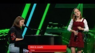 'Radiohead   Creep Mimi & Josefin   Blind Auditions   The Voice Kids 2019   SAT 1'