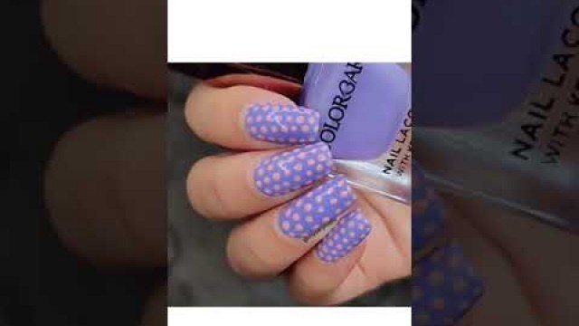 'How to do polka dot nail art | ft. Ria | Colorbar Cosmetics'