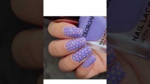 'How to do polka dot nail art | ft. Ria | Colorbar Cosmetics'