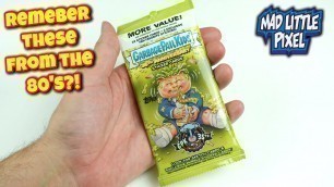 'Remember These From The 80\'s? Topps Garbage Pail Kids Cards In 2021! What A Waste Of Money!'