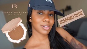 'Fenty Beauty Sun Stalk\'r Bronzer Review & Demo | zoerudd'