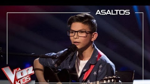 'Salvador Bermudez canta \'Al alba\' | Asaltos | La Voz Kids Antena 3 2019'