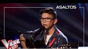 'Salvador Bermudez canta \'Al alba\' | Asaltos | La Voz Kids Antena 3 2019'