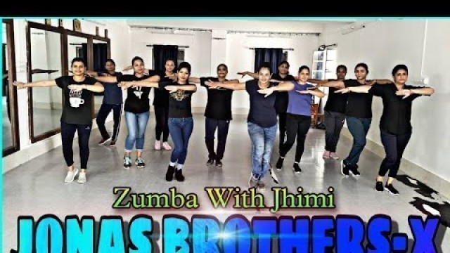 'Jonas Brothers - X | Feat. Karol G | Beginner Level Zumba Fitness | Zumba with Jhimi | FSDA'