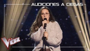 'Auba Estela Murillo canta \'Con las ganas\' | Audiciones a ciegas | La Voz Antena 3 2019'