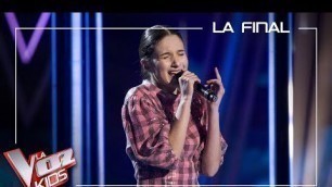 'Irene Gil canta \'Love on the brain\' | Final | La Voz Kids Antena 3 2019'