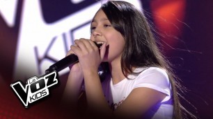 'Flori: \"Stone cold\" – Audiciones a Ciegas  - La Voz Kids 2018'