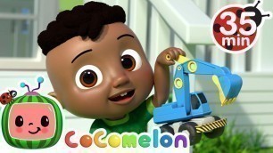 'Excavator Song (Vehicle Songs For Kids) + More Nursery Rhymes & Kids Songs - CoComelon'