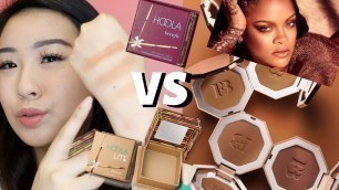 'NEW FENTY BEAUTY Sun Stalk\'r Instant Warmth Bronzer ON ASIAN SKIN? VS HOOLA & HOOLA LITE BRONZERS!'