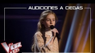 'Olivia Fernández canta \'Everyday\' | Audiciones a ciegas | La Voz Kids Antena 3 2019'