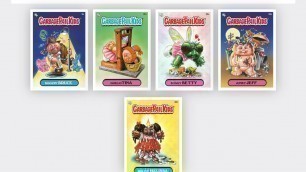 'Opening a GARBAGE PAIL KIDS card pack on WAX'