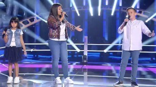 'Ana vs. Roma vs. David: \"Hoy Tengo Ganas De Ti\" – Las Batallas - La Voz Kids 2017'