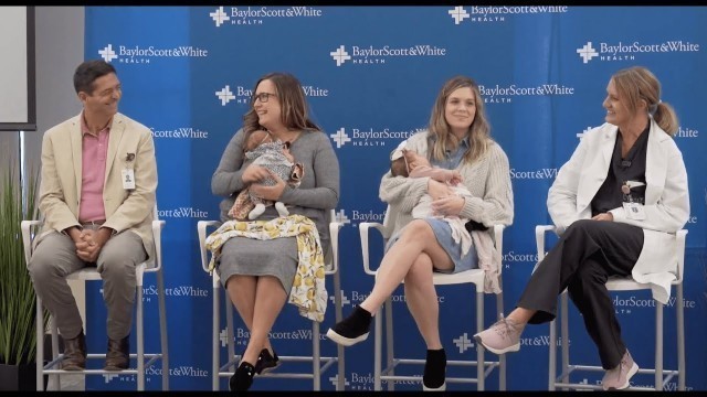 'Uterus Transplant Third and Fourth Babies Press Conference at Baylor University Medical Center'