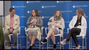 'Uterus Transplant Third and Fourth Babies Press Conference at Baylor University Medical Center'