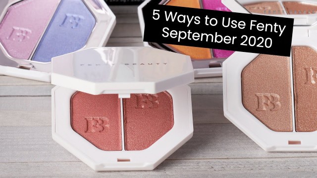 '5 Ways To Use Fenty Beauty Killawatt Freestyle Highlighters || September 2020 Boxycharm'