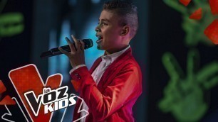 'Daniel canta Sobreviviré – Audiciones a Ciegas | La Voz Kids Colombia 2019'