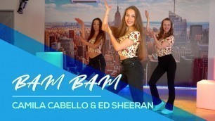 'Camila Cabello - Ed Sheeran - Bam Bam - Easy Fitness Dance Choreo Zumba Dance'