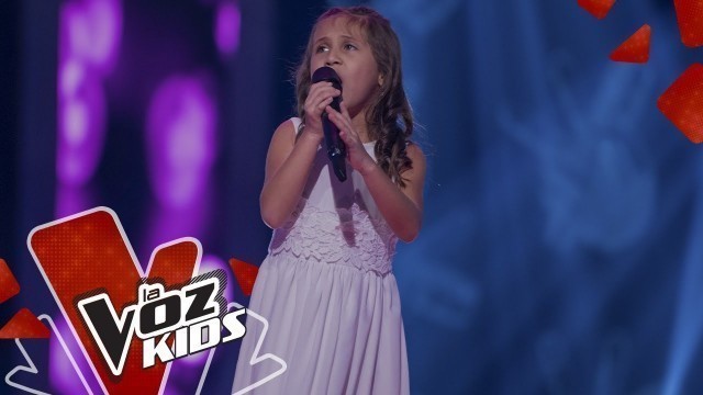 'Majo canta Así no te Amará Jamás – Audiciones a Ciegas | La Voz Kids Colombia 2019'