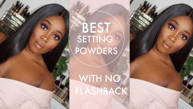 'BEST AFFORDABLE Translucent/SETTING POWDERS For WOC/ DARK SKIN | DRUGSTORE VS HIGH END'